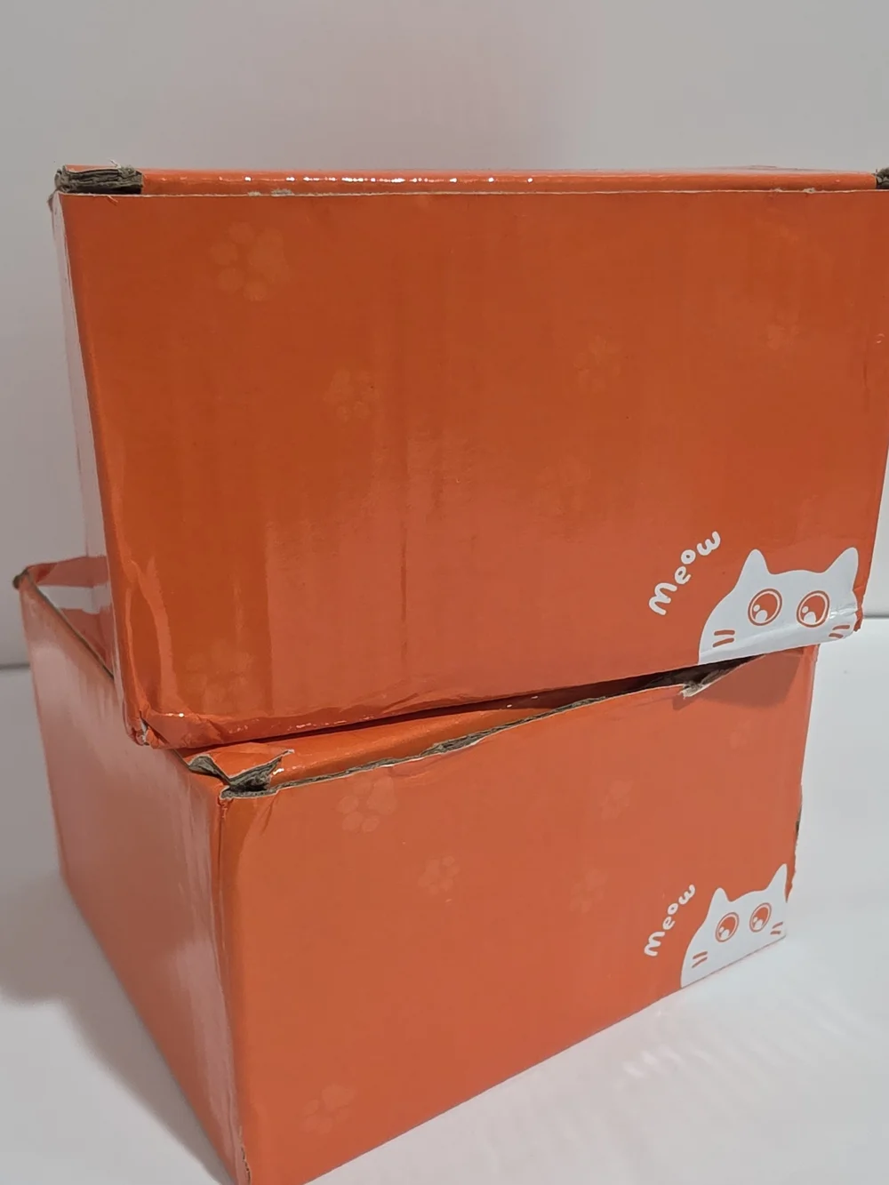 Marlene's Shape-Shifting Cat Scratcher - Orange and White